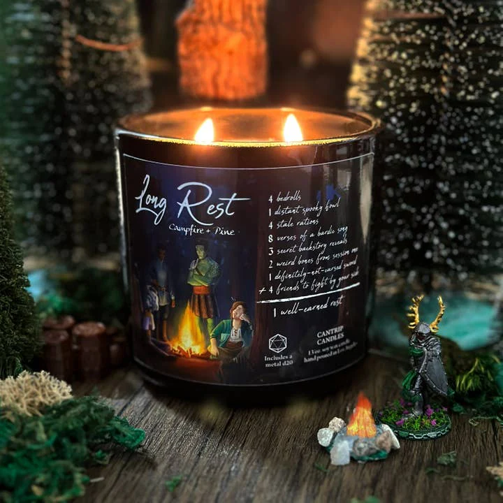 Cantrip Candles: Long Rest - 13oz. - Image 5
