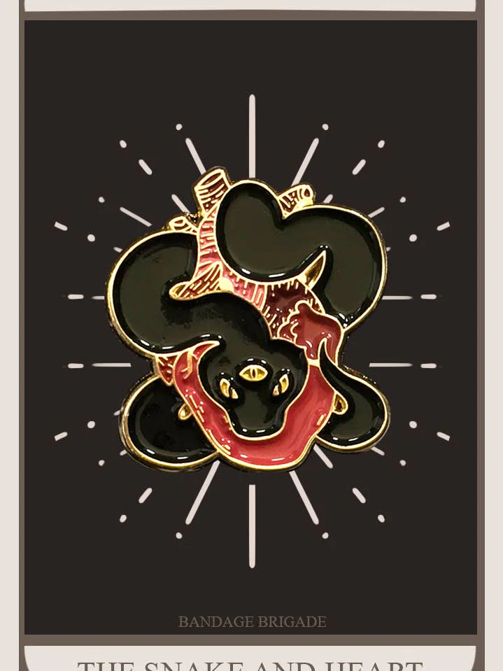 Bandage Brigade: The Snake and Heart Pin - Image 2