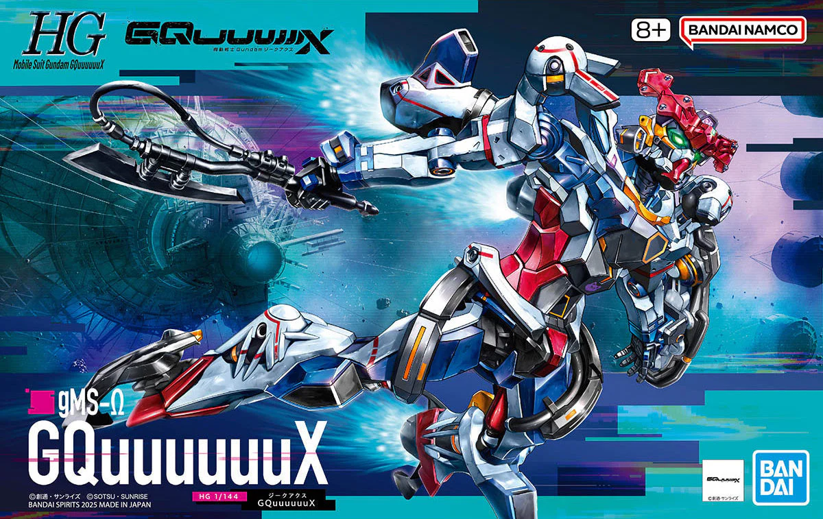 Bandai Gundam Model Kit: HG (High Grade) 1/144 - "GQuuuuuuX" - gMS-Ω GQuuuuuuX - Image 6
