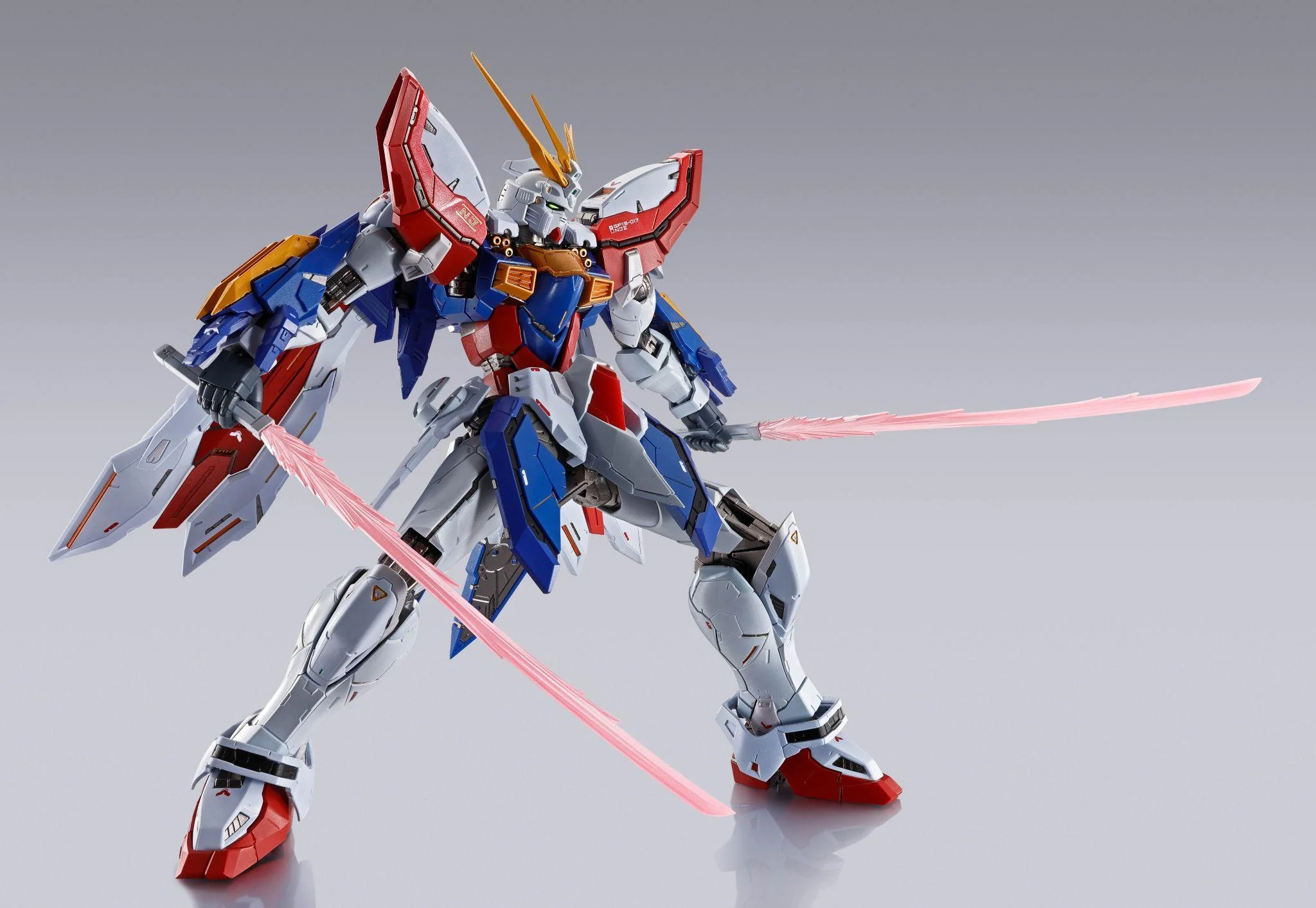 Bandai Gundam Model Kit: Metal Build - "Mobile Fighter G Gundam" - Burning Gundam & Burning Gundam Second - Image 13