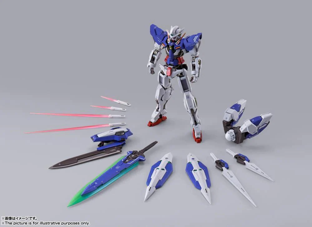 Bandai Gundam Model Kit: Metal Build - "Mobile Suit Gundam 00" - Gundam Devise Exia - Image 11