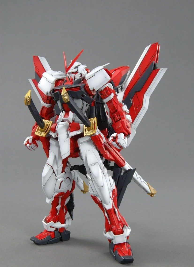 Bandai Gundam Model Kit: MG (Master Grade) 1/100 - "Gundam Build Fighters" - MBF-P02KAI Gundam Astray Red Frame - Image 2