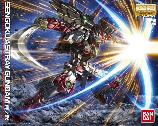 Bandai Gundam Model Kit: MG (Master Grade) 1/100 - "Gundam Build Fighters" - Sengoku Astray - Image 2