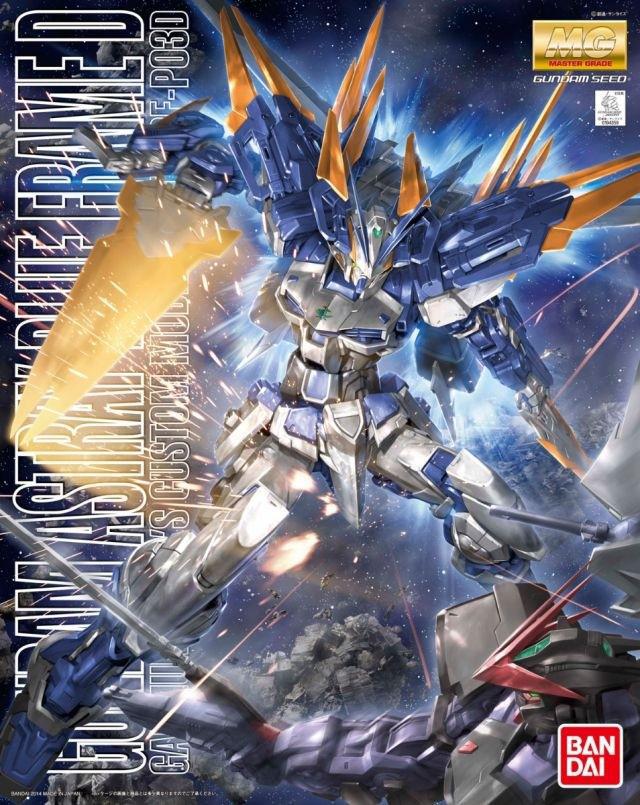 Bandai Gundam Model Kit: MG (Master Grade)  1/100 - "Gundam SEED Astray" - MBF-P03D Gundam Astray Blue Frame D - Image 3