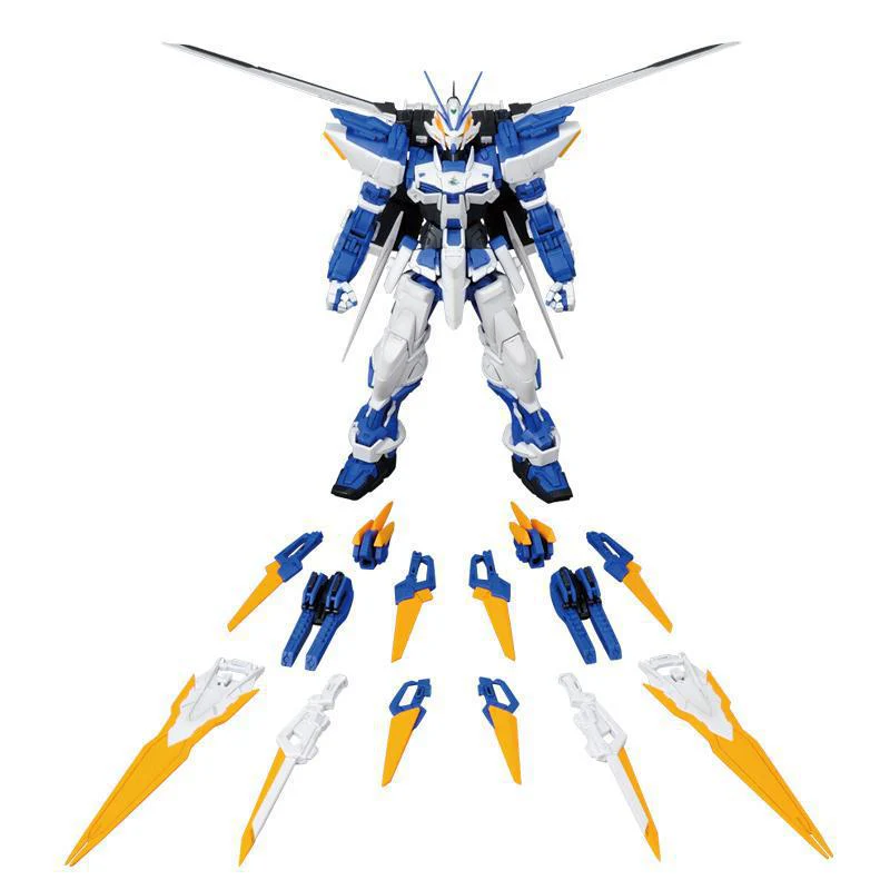 Bandai Gundam Model Kit: MG (Master Grade)  1/100 - "Gundam SEED Astray" - MBF-P03D Gundam Astray Blue Frame D - Image 5