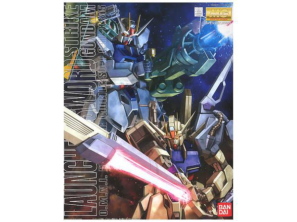 Bandai Gundam Model Kit: MG (Master Grade) 1/100 - "Gundam SEED" - GAT-X105 Launcher/Sword - Image 2