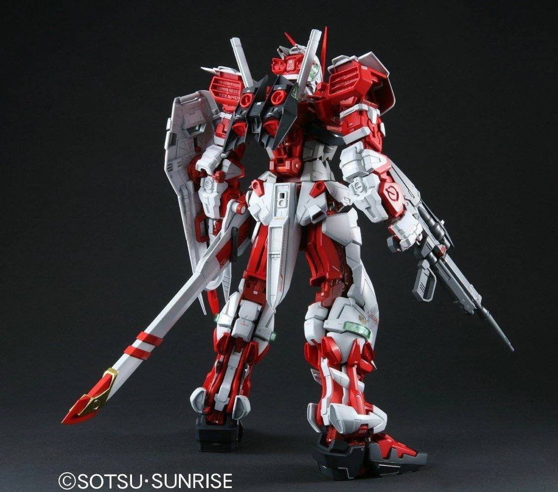 Bandai Gundam Model Kit: PG (Perfect Grade)  1/60 - "Gundam SEED Astray" - MBF-P02 Gundam Astray Red Frame - Image 2