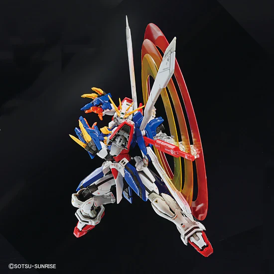Bandai Gundam Model Kit: RG (Real Grade)  1/144 - "Mobile Fighter G Gundam" - God Gundam - Image 3