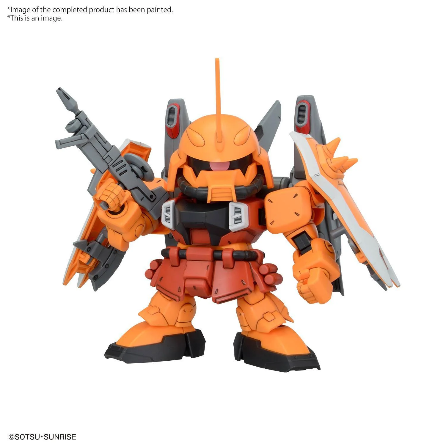 Bandai Gundam Model Kit:  SDBB (Super Deformed BB Senshi) - "Mobile Suit Gundam SEED Destiny" - ZGMF Zaku Series Set - Image 5