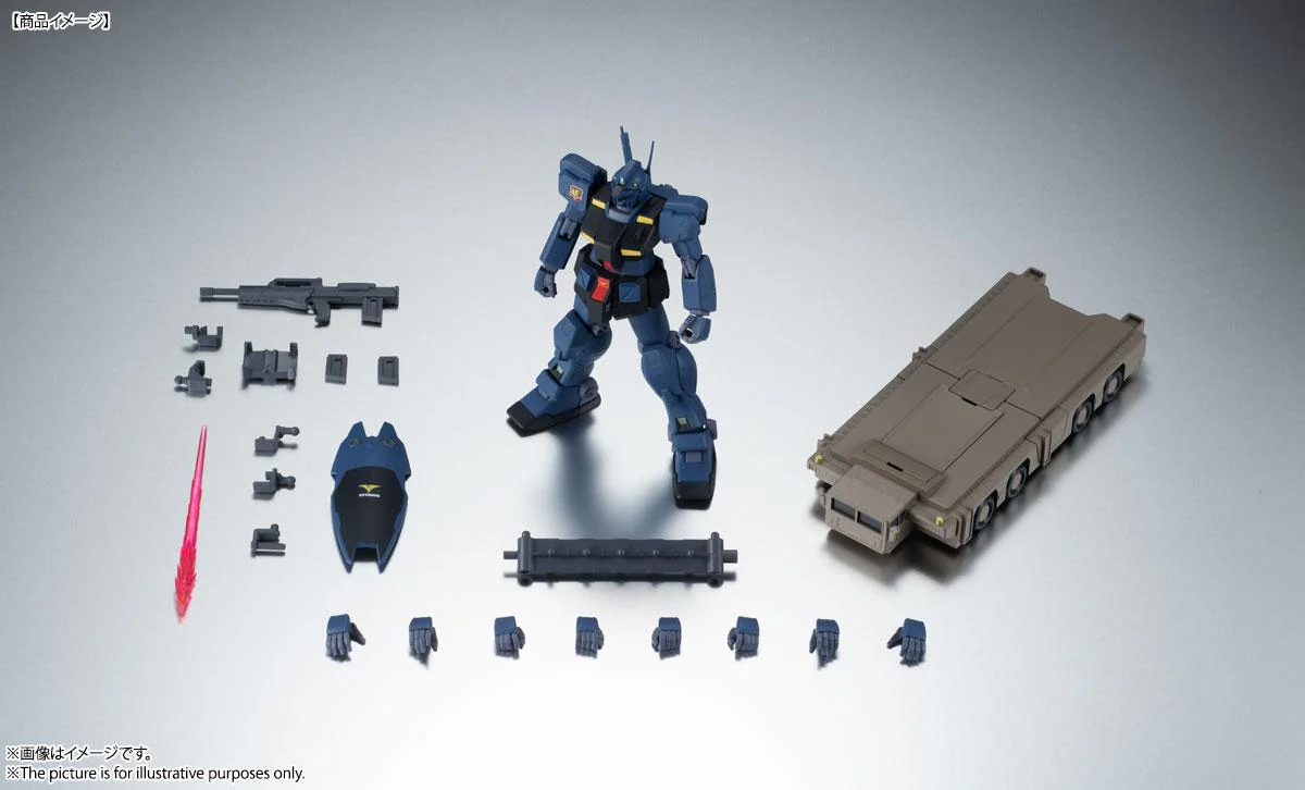 Bandai Gundam Model Kit: The Robot Spirits - ver. A.N.I.M.E. - "Mobile Suit Gundam 0083 Stardust Memory" - RGM-79Q GM Quel - Image 2