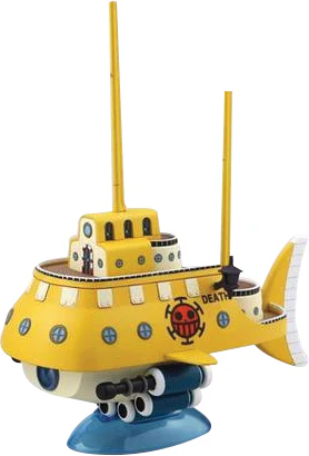 Bandai Hobby: One Piece Grand Ship Collection Model Kit - #002 Trafalgar Law's Submarine - Image 3