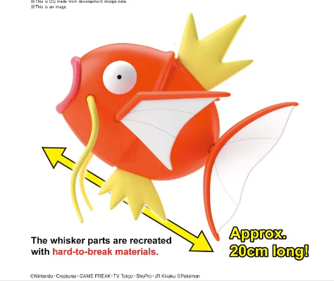 Bandai Spirits Pokemon Model Kit - Magikarp - Image 2