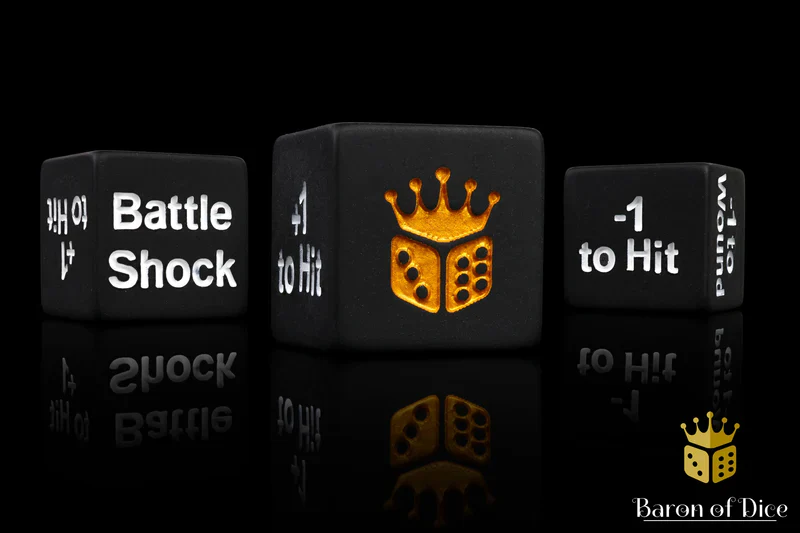 Baron of Dice: Battleshock and Counter Dice (10) - Image 2