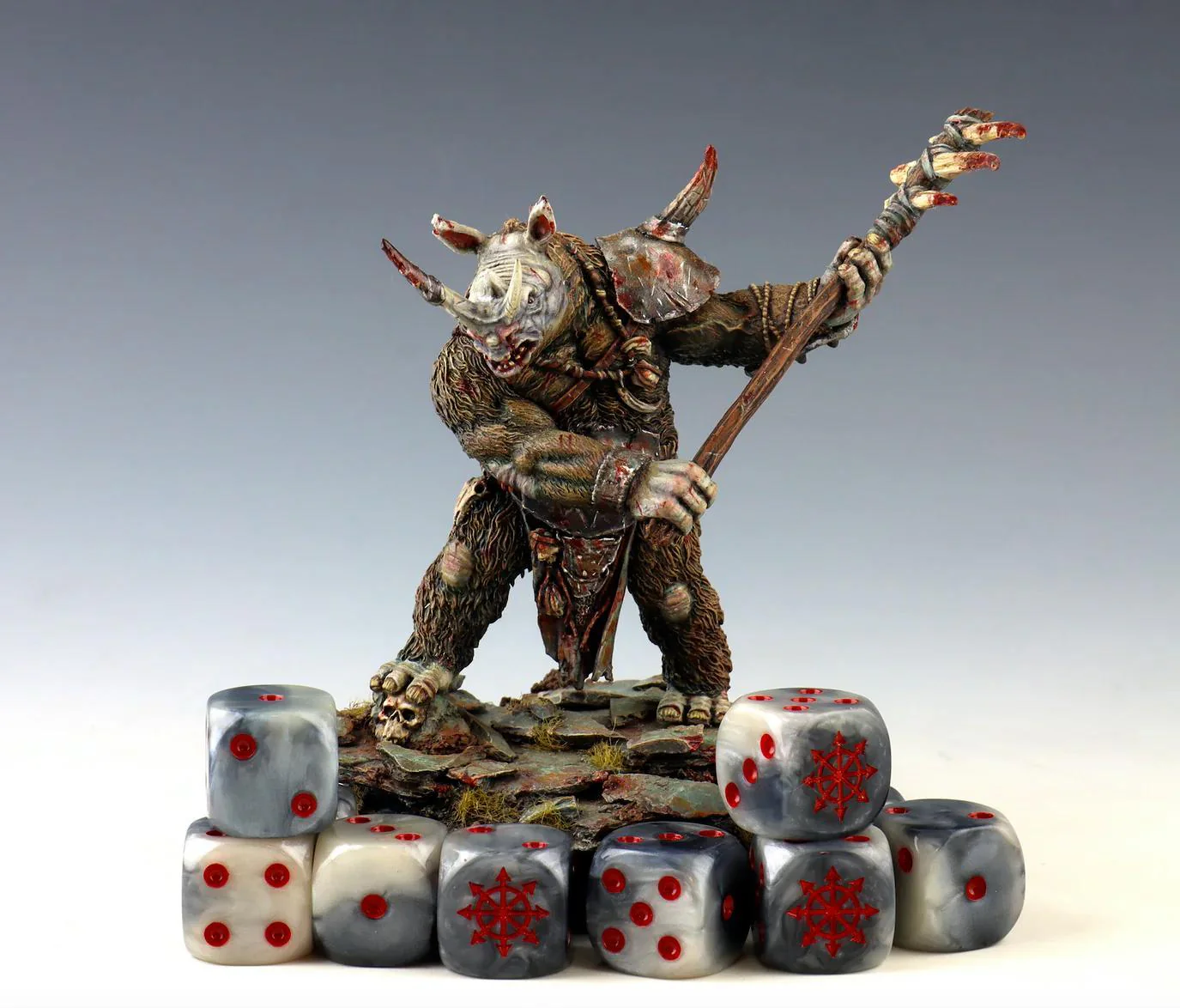 Baron of Dice: Chaos Demon Red Star - Round Corner (25) - Image 4