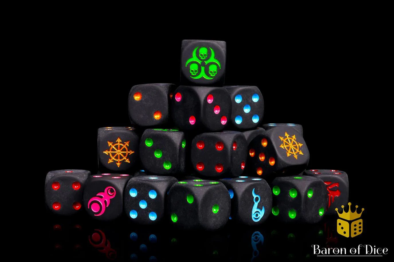 Baron of Dice: Chaos United - Variety Set - Round Corner (25) - Image 2