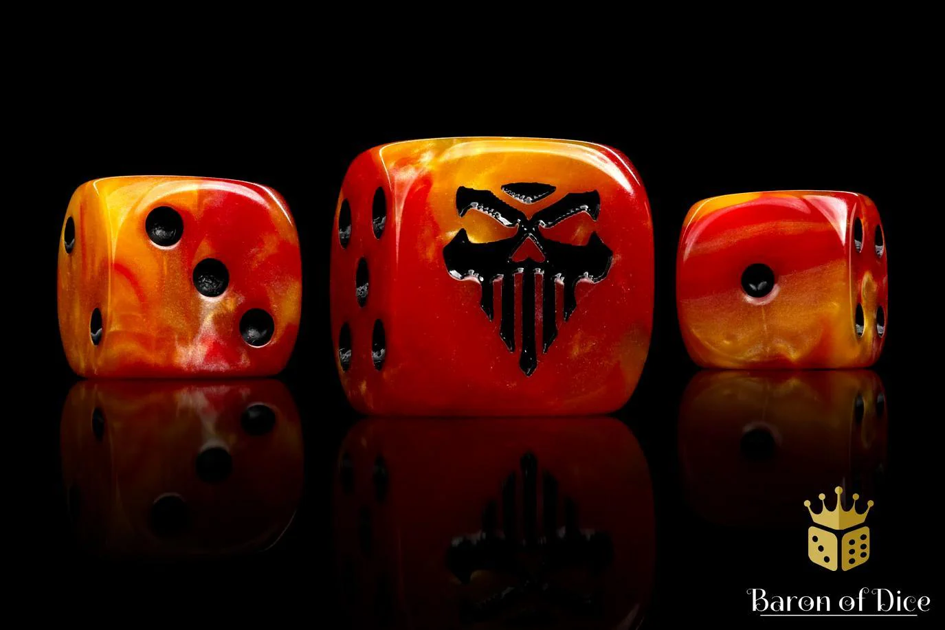 Baron of Dice: Fires of Hell - Round Corner (25)