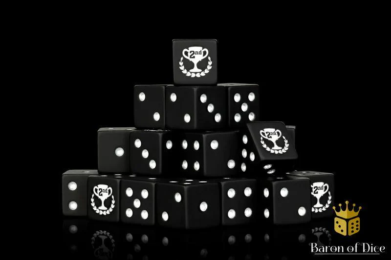 Baron of Dice: Second Place 16mm Dice - Square Corner (25)