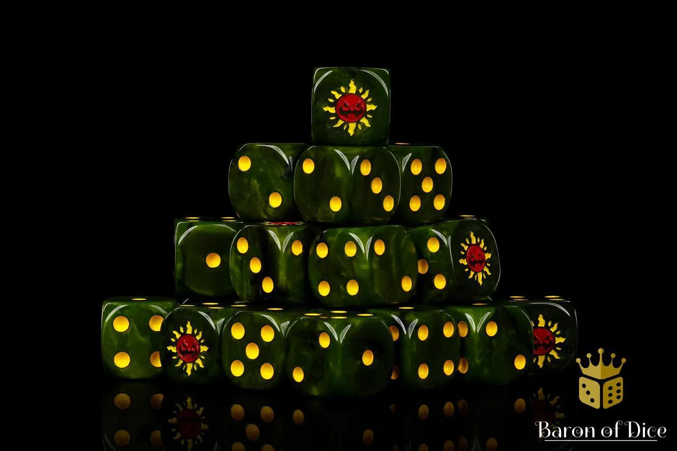 Baron of Dice: Sneaky Suns Dice - Round Corner (25) - Image 3