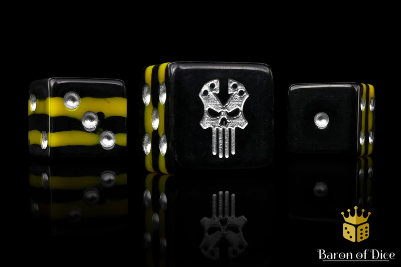 Baron of Dice: Steel Renegades Dice - Square Corner (25) - Image 2