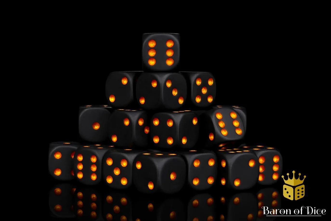 Baron of Dice: Universal - Matte Black - Round Corner (25) - Image 3