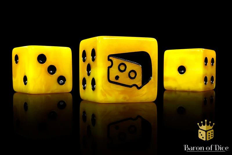 Baron of Dice: Warp Cheese Dice - Round Corner (25)