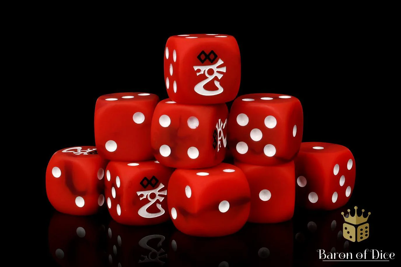 Baron of Dice: Wild Riders Dice - Round Corner (25) - Image 2