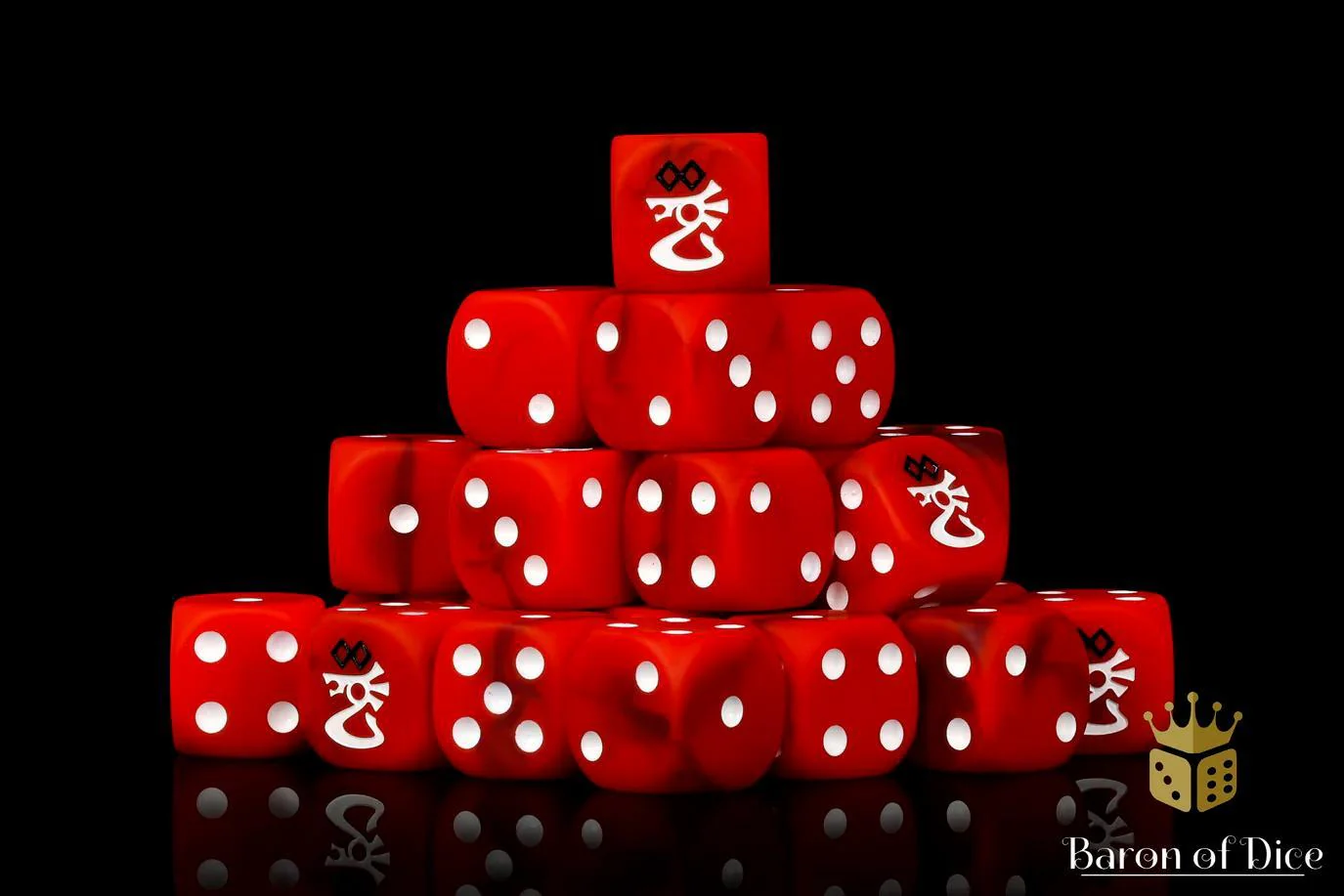 Baron of Dice: Wild Riders Dice - Round Corner (25) - Image 3