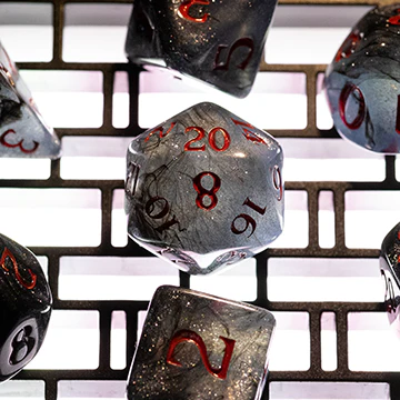 Baron Smelly Bones: Scented Dice - "Ancient Armory" - Polyhedral 7-set - Image 4
