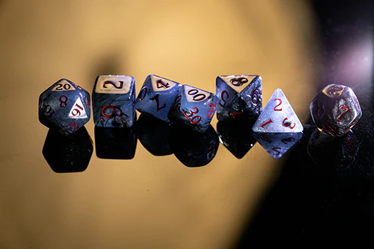 Baron Smelly Bones: Scented Dice - "Ancient Armory" - Polyhedral 7-set - Image 6