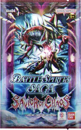Battle Spirits Saga TCG: Set 04 Savior of Chaos - Booster Pack [BSSB04]