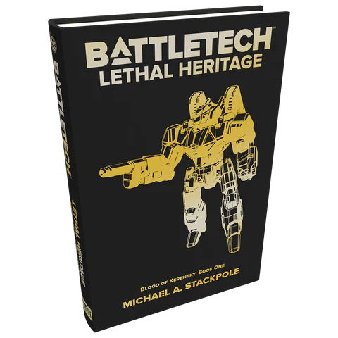 BattleTech: Blood of Kerensky Trilogy - Lethal Heritage Novel (Leathersoft)