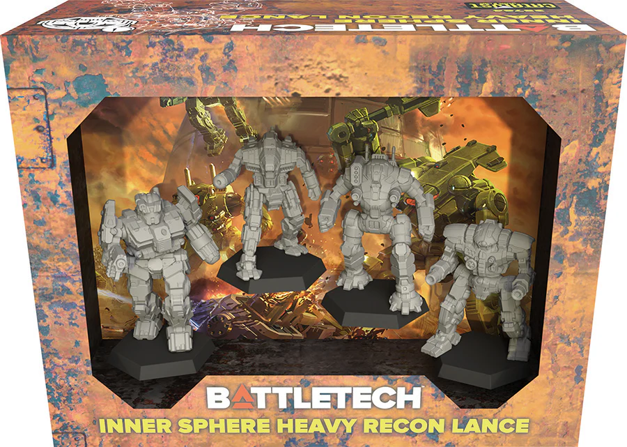 BattleTech: Inner Sphere Heavy Recon Lance Force Pack