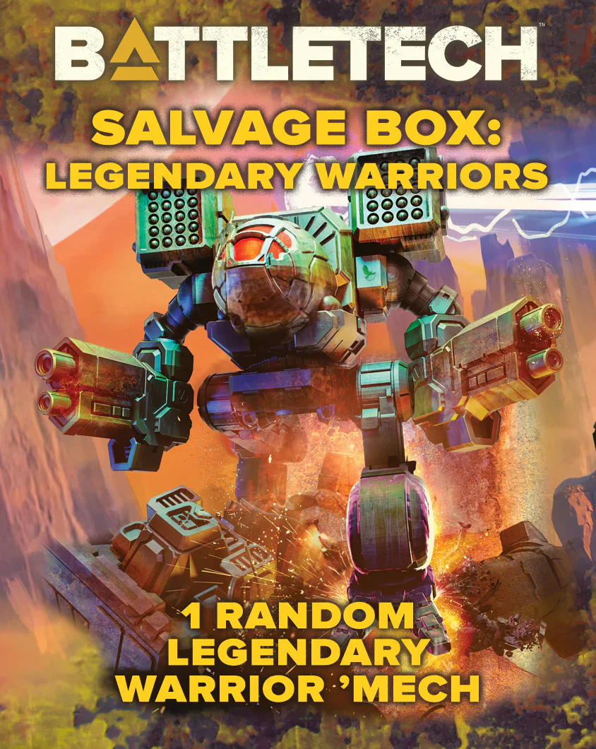 BattleTech: Legendary Warriors Salvage Blind Box