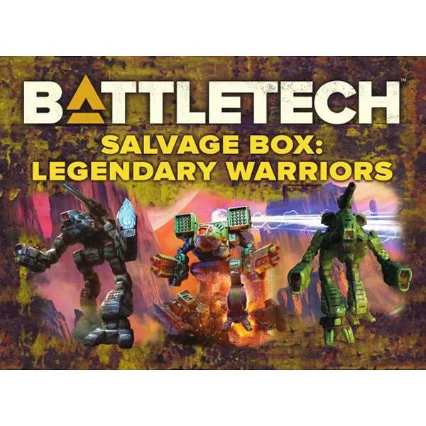 BattleTech: Legendary Warriors Salvage Blind Box Display (9)
