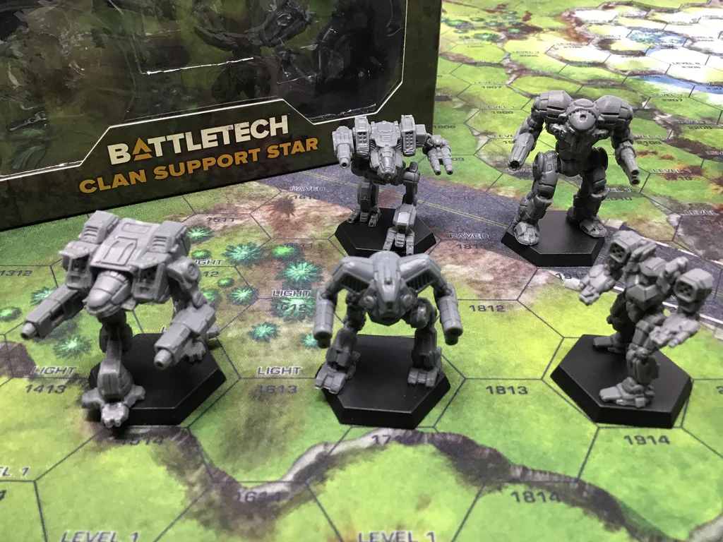 BattleTech: Miniature Force Pack - Clan Support Star - Image 2