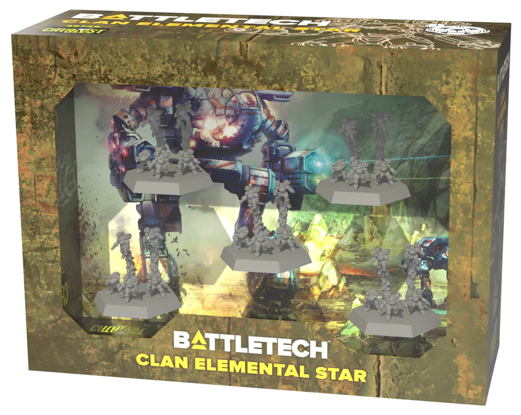 BattleTech: Miniature Force Pack - Clan Elemental Star