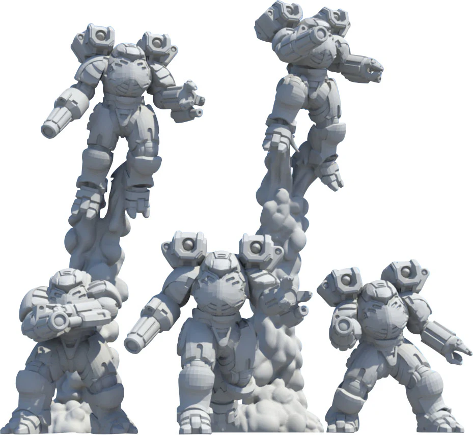 BattleTech: Miniature Force Pack - Clan Elemental Star - Image 2