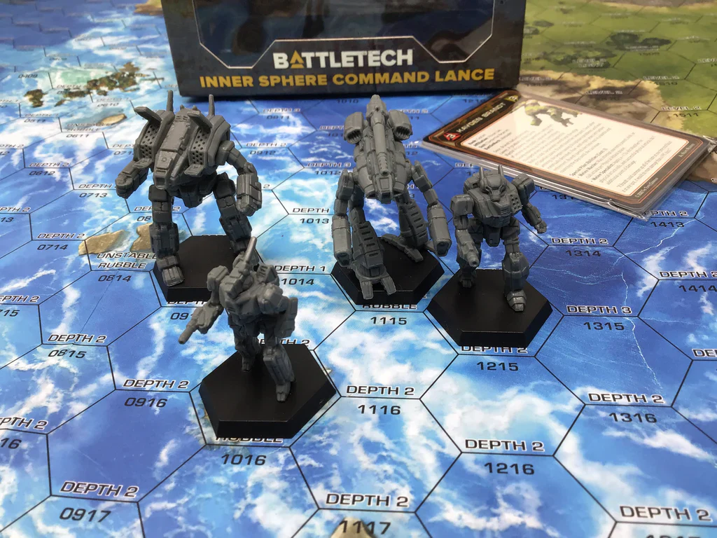 BattleTech: Miniature Force Pack - Inner Sphere Command Lance - Image 2