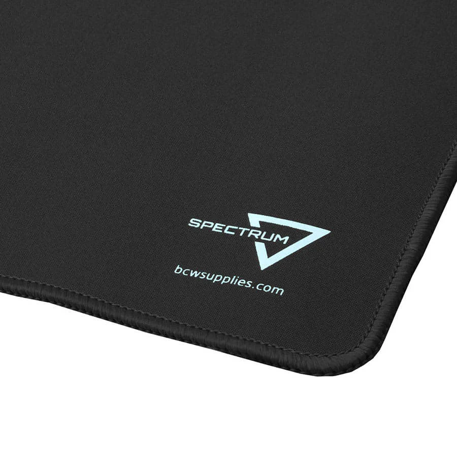 BCW: Spectrum Playmat with Stitched Edging - Black - Image 3