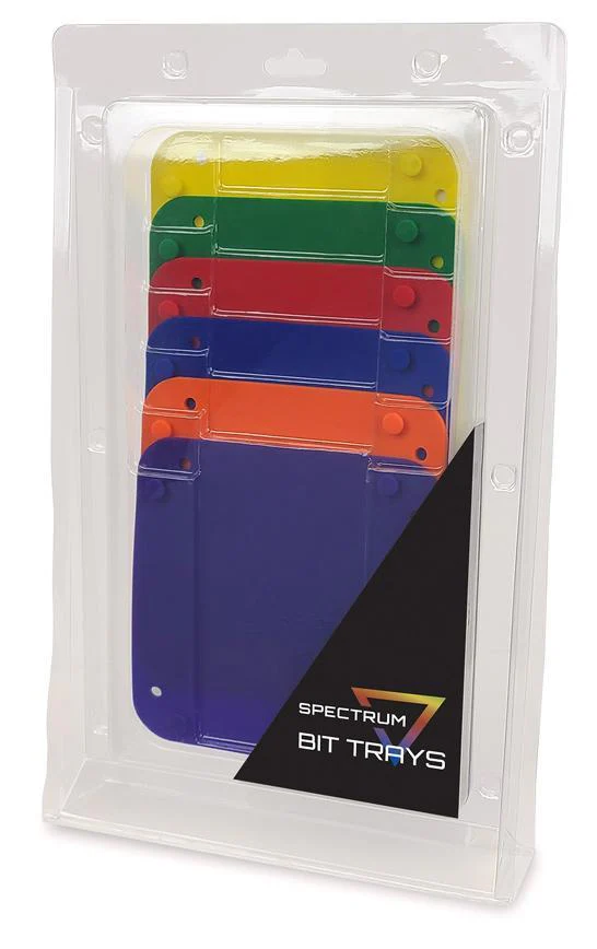 BCW Supplies: Spectrum - Bit Trays - Assorted Colors, 6 count