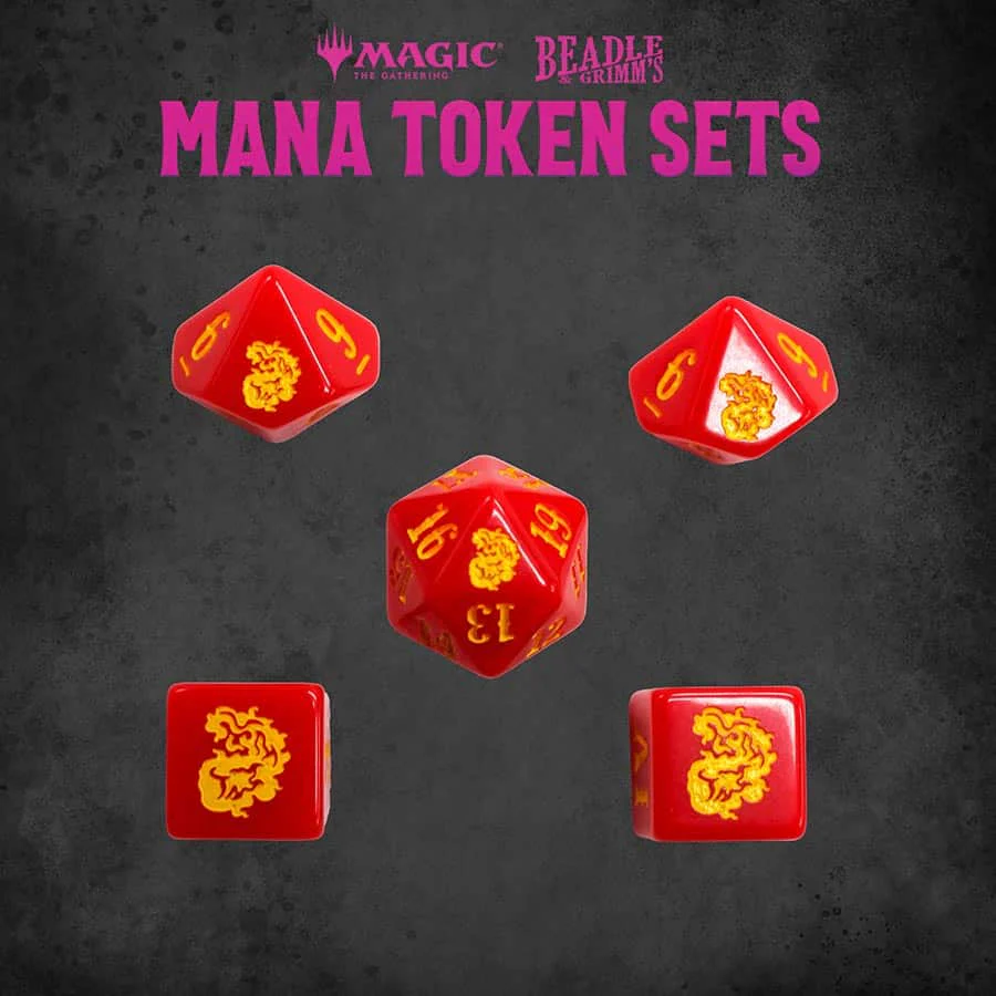 Beadle and Grimm's: Magic the Gathering - Red Mana Token Set - Image 4