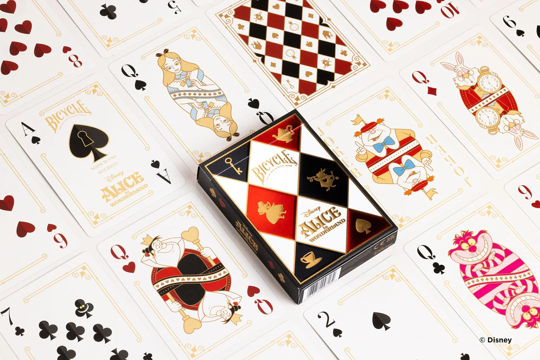Bicycle Playing Cards: Disney - Alice in Wonderland - Image 2