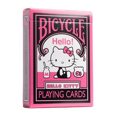 Bicycle Playing Cards: Hello Kitty Black & Pink