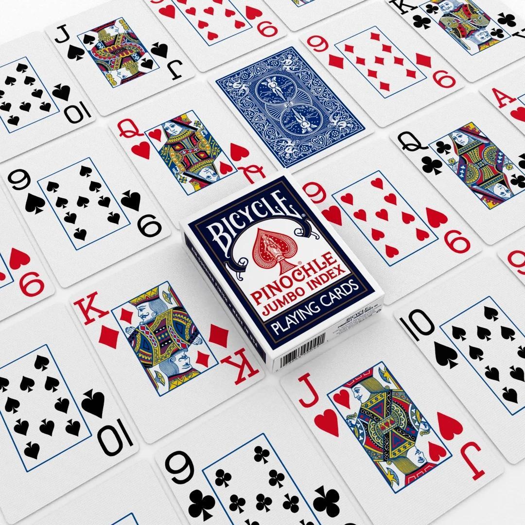 Bicycle Playing Cards: Pinochle Jumbo Index - Image 4