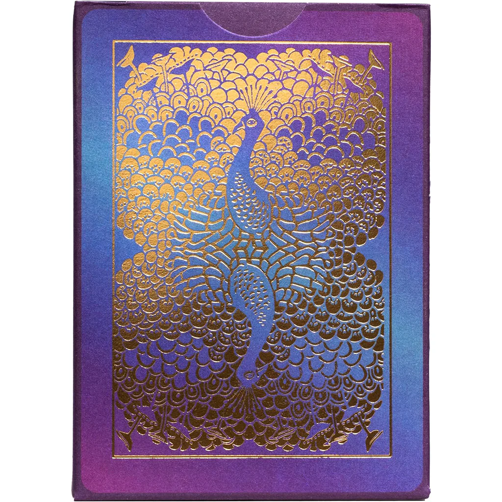 Bicycle Playing Cards: Purple Peacock - Image 3