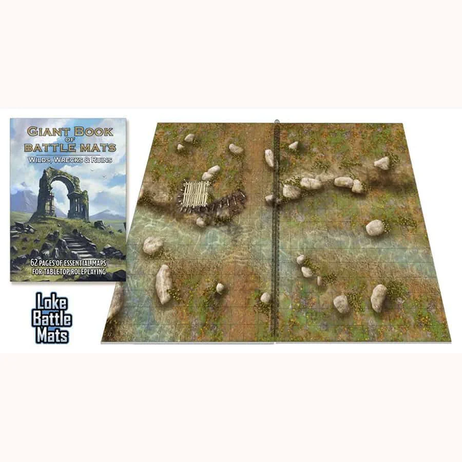 Big Book of Battle Mats: Wilds Wrecks and Ruins - Image 2