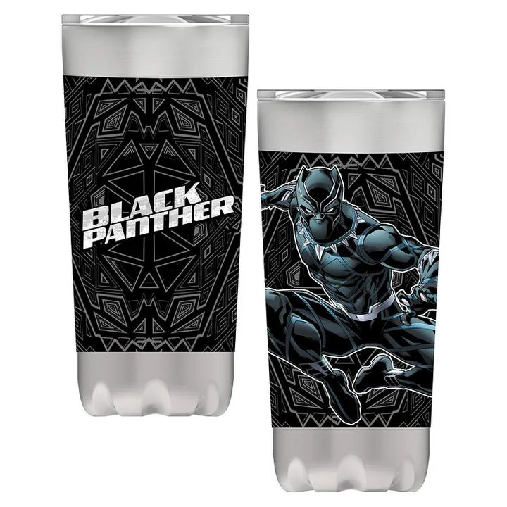 Black Panther Stainless Steel 20oz Tumbeler
