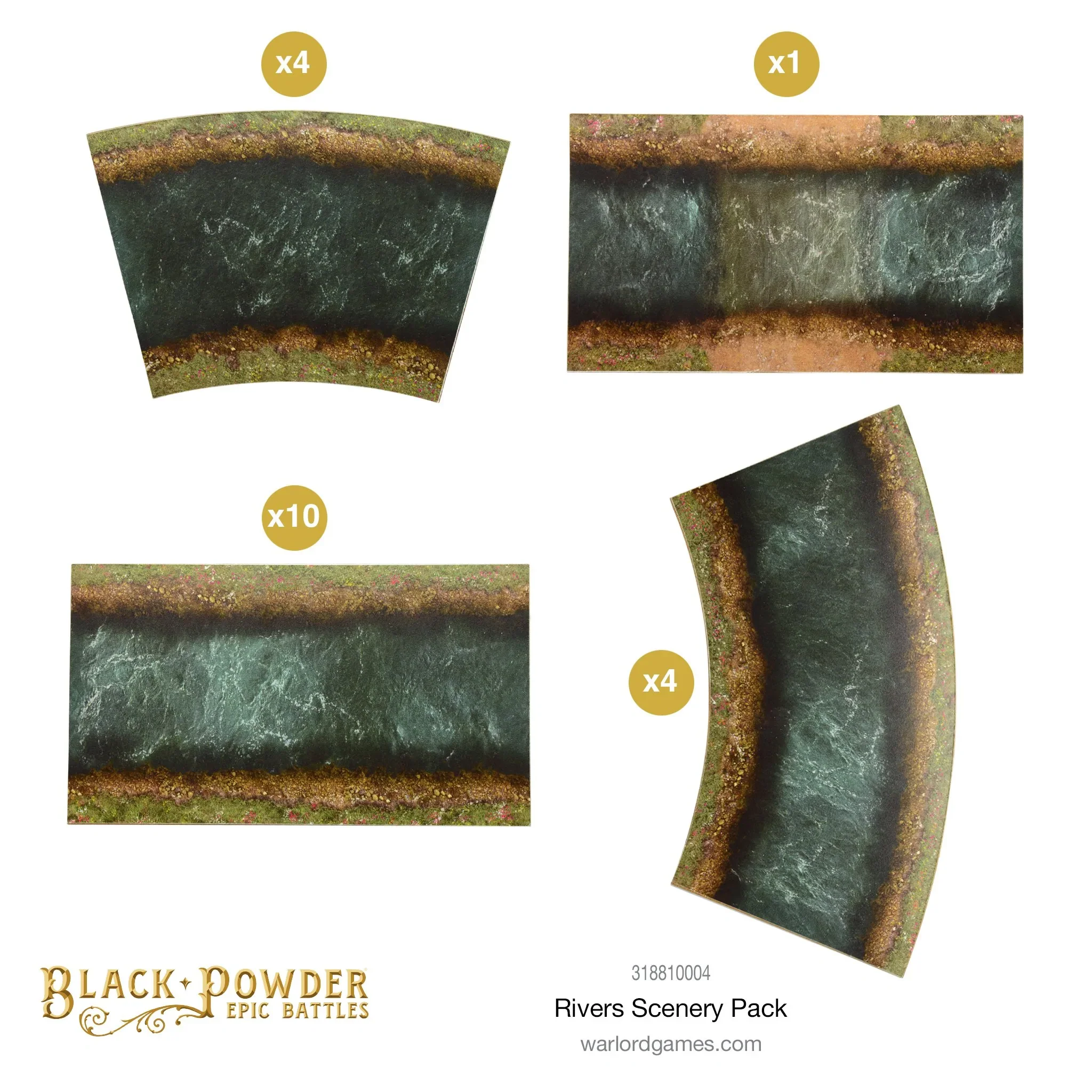 Black Powder Epic Battles: Rivers Scenery Pack - Image 2