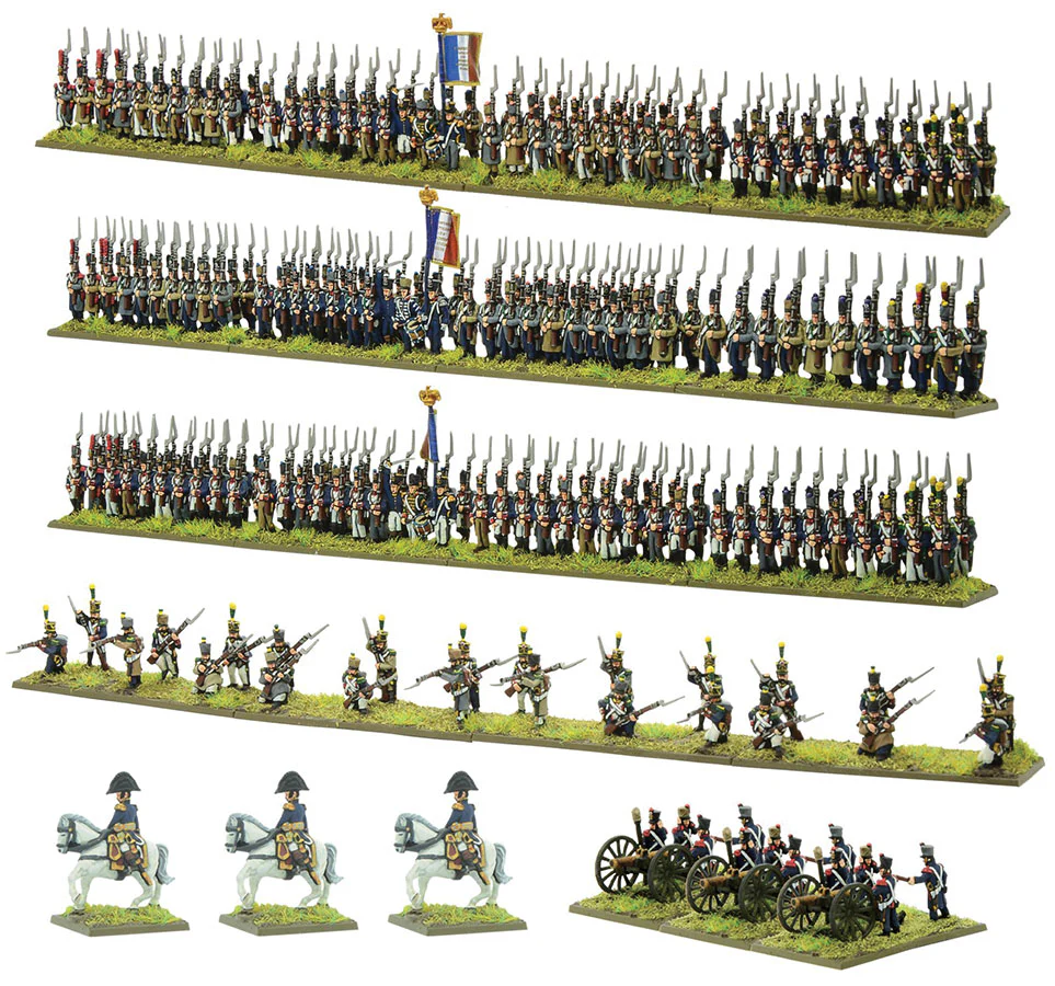 Black Powder Epic Battles: Waterloo - French Infantry Brigade (15mm) - Image 2