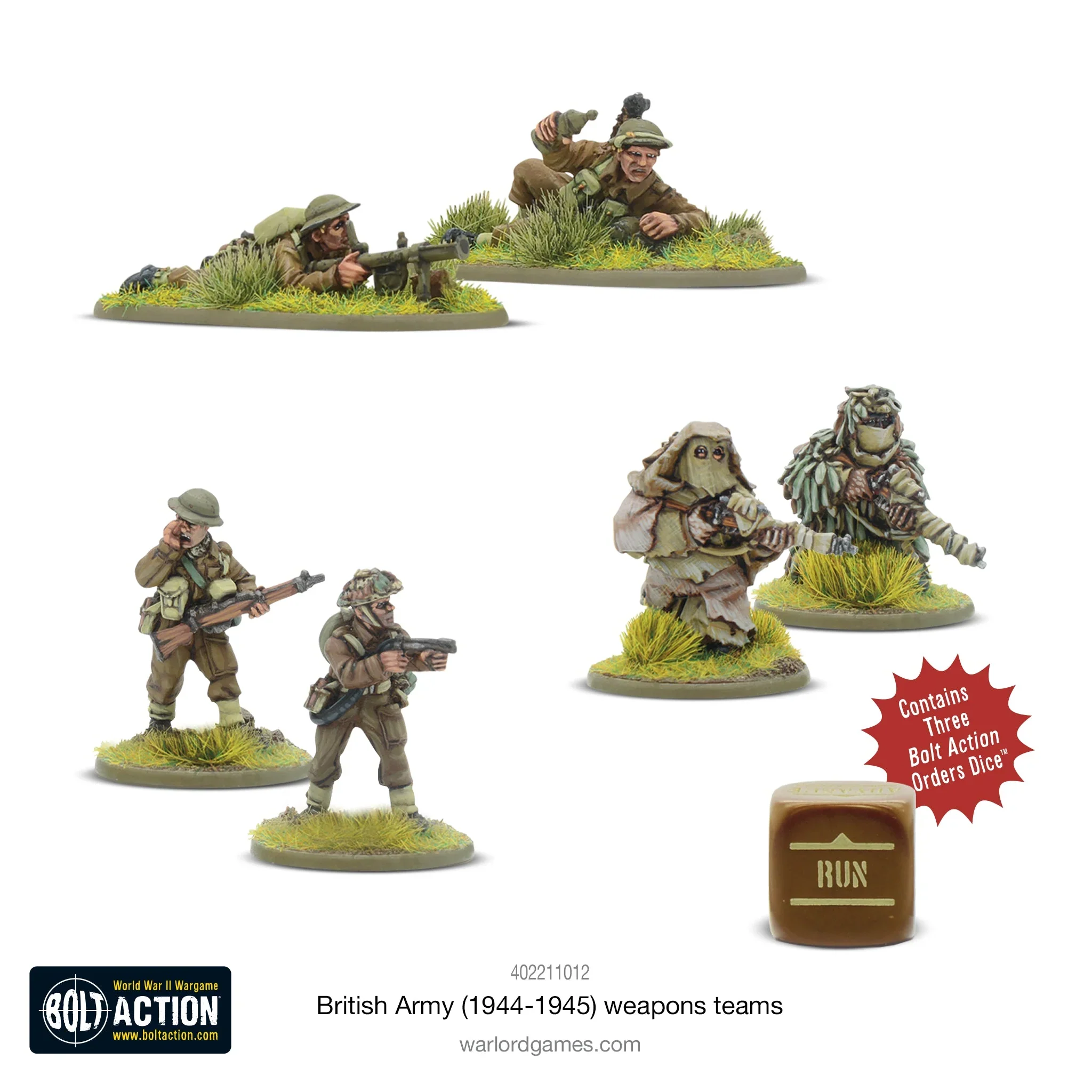 Bolt Action: British Army (1944-45) Weapons Team - Image 2